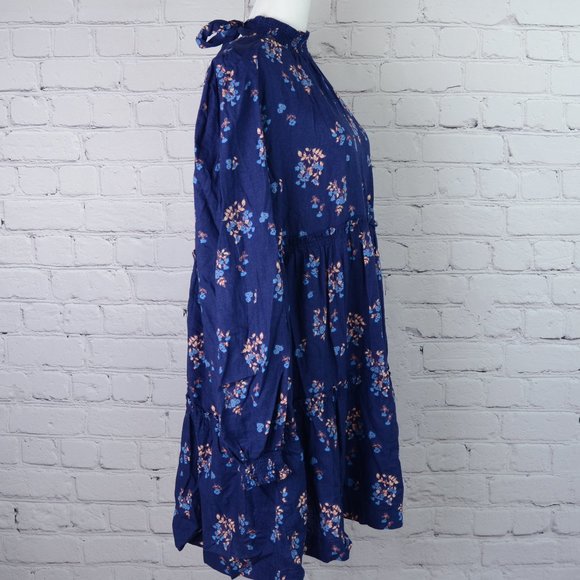 NWT FREE PEOPLE Linen Blend Petit Fours Dress… - Picture 4 of 10